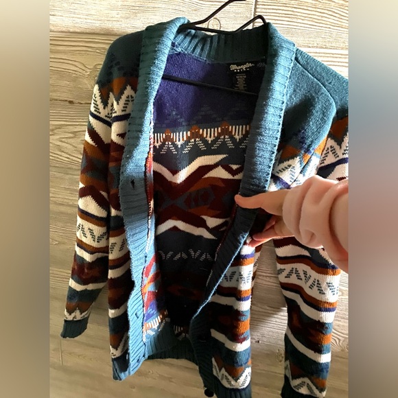 Wrangler Retro Aztec Cardigan - Picture 1 of 4